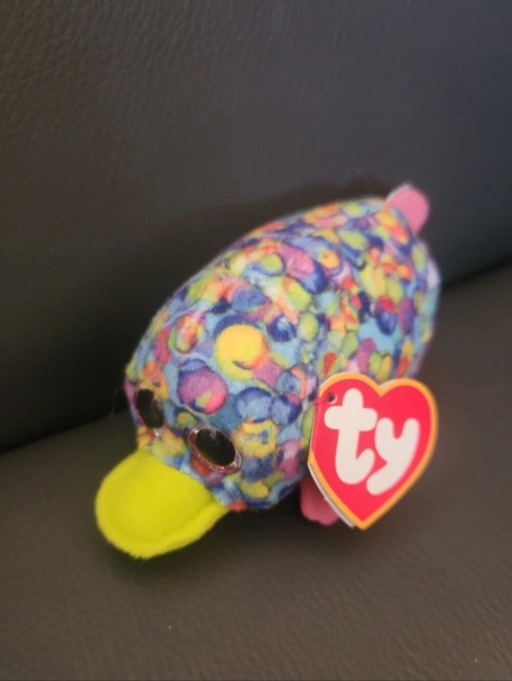 NWT Ty Mini Beanie Babie Flips The Platypus Mcdonalds